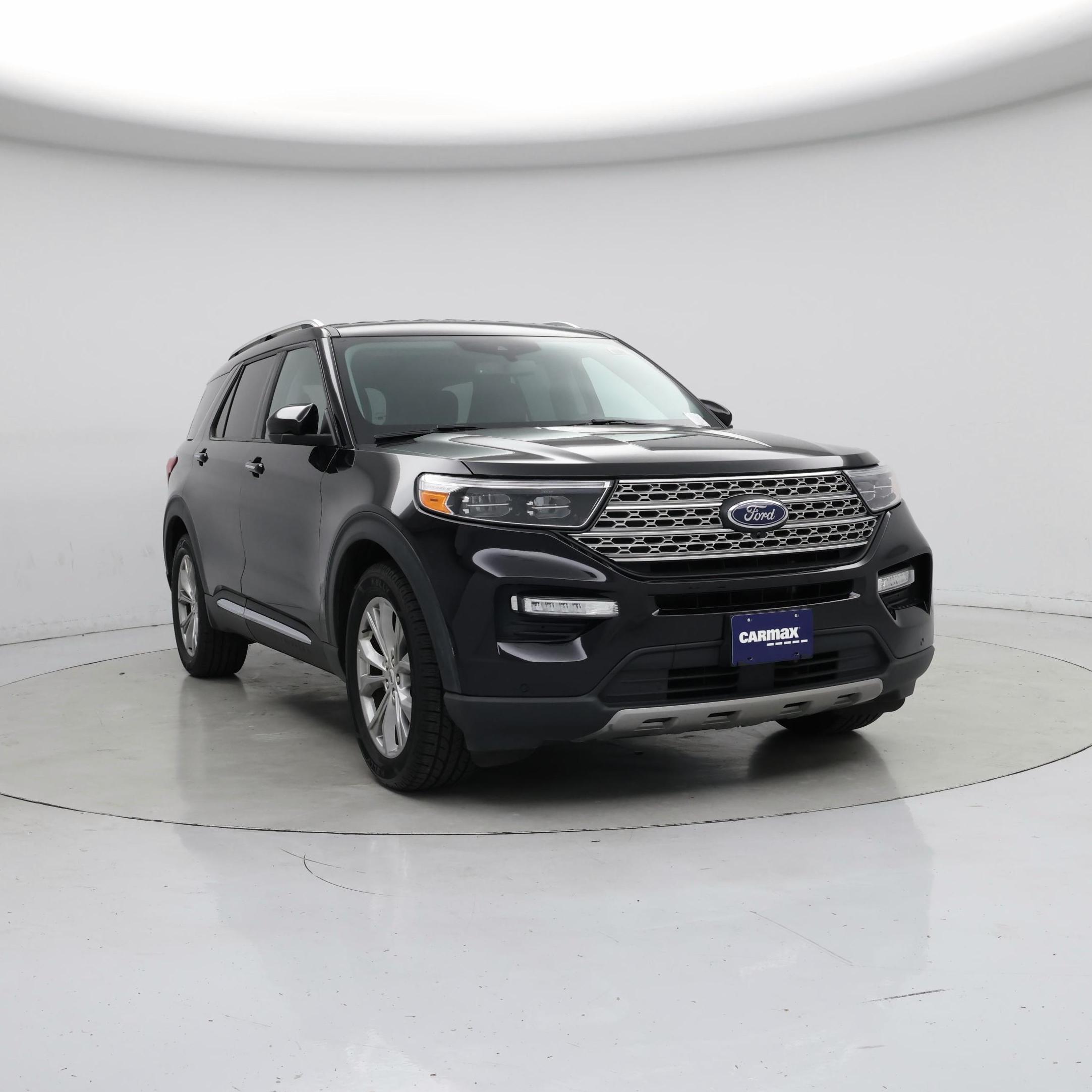 Black 2023 Ford Explorer Limited RWD SUV / Crossover Rear-Wheel Drive Automatic