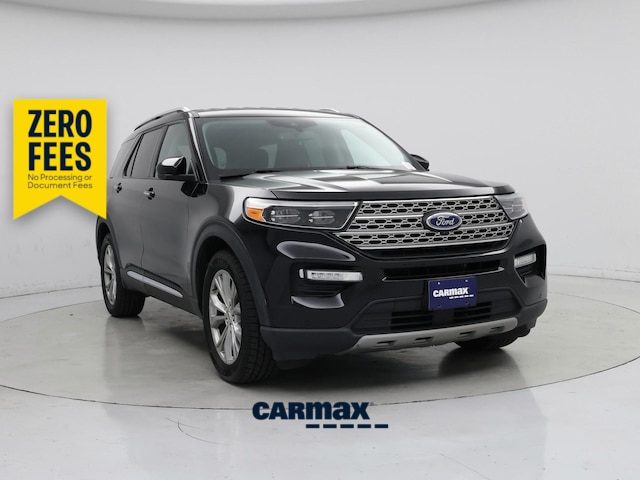Black 2023 Ford Explorer Limited RWD SUV / Crossover Rear-Wheel Drive Automatic