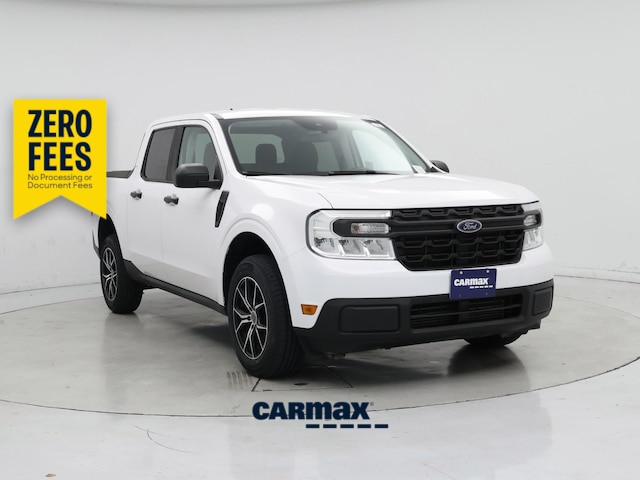 White 2022 Ford Maverick Pickup Truck Front-Wheel Drive Automatic