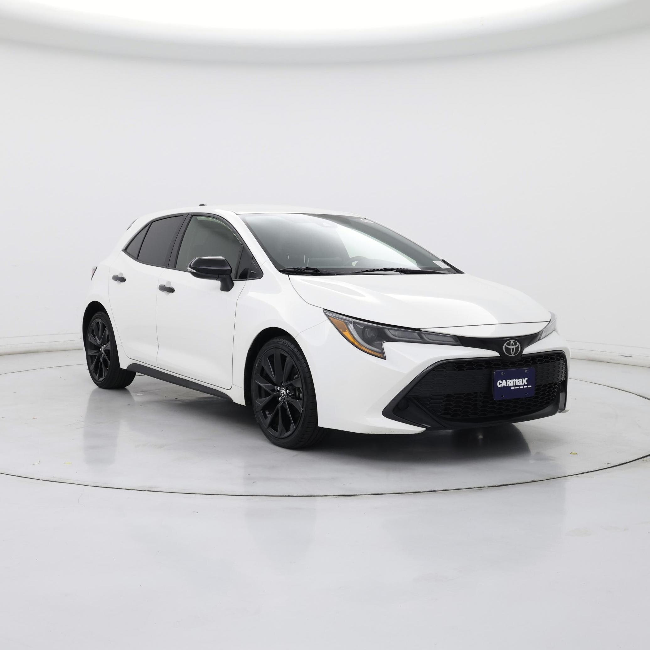 White 2022 Toyota Corolla Hatchback Hatchback Front-Wheel Drive Automatic