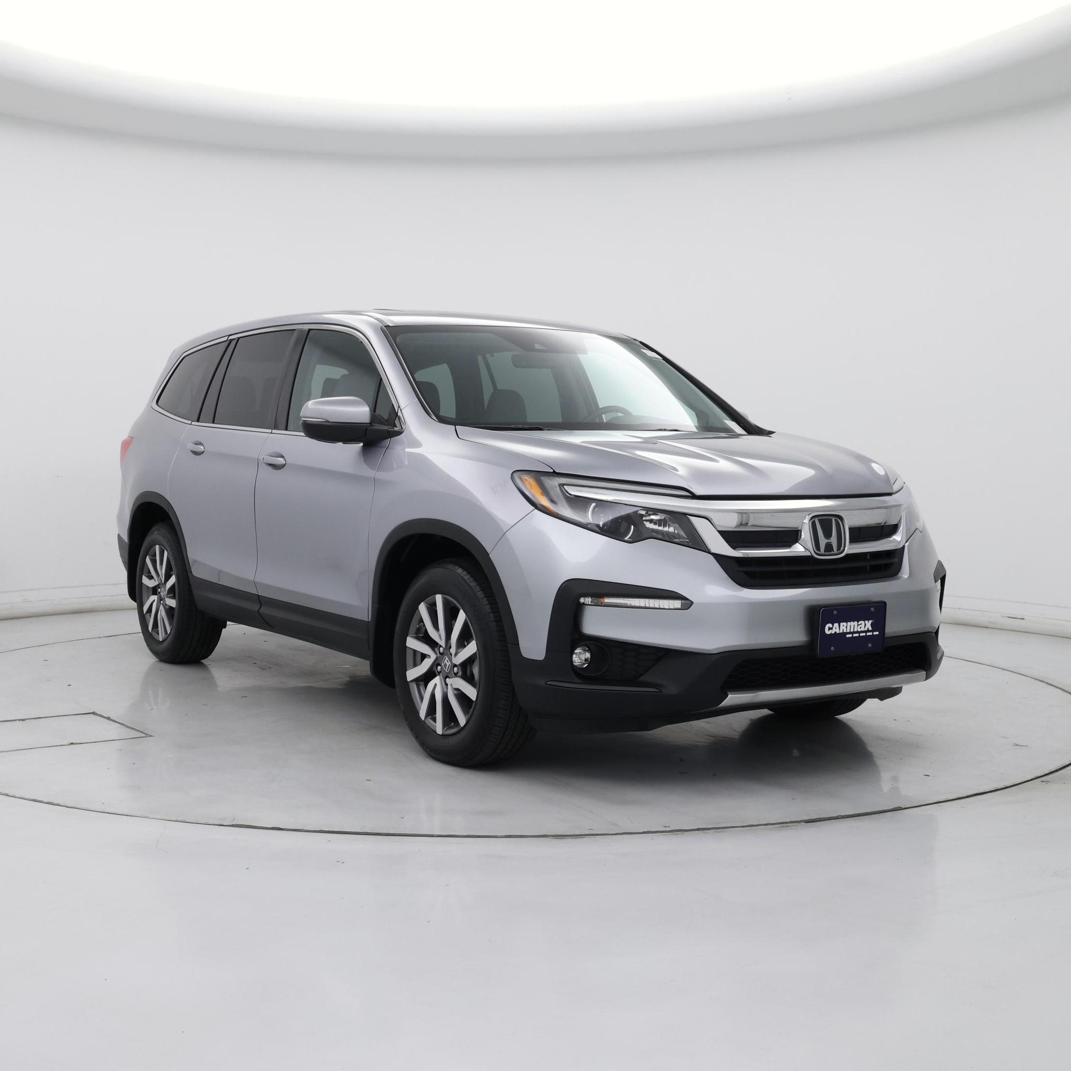 Gray 2021 Honda Pilot SUV / Crossover Front-Wheel Drive Automatic