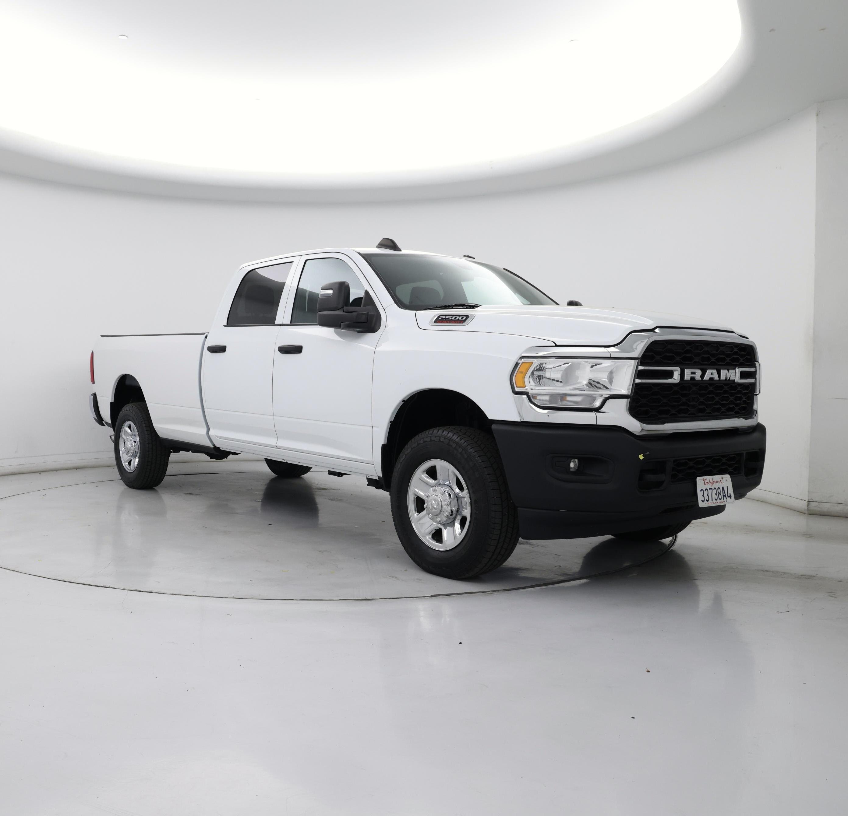 White 2024 RAM 2500 Pickup Truck Four-Wheel Drive Automatic