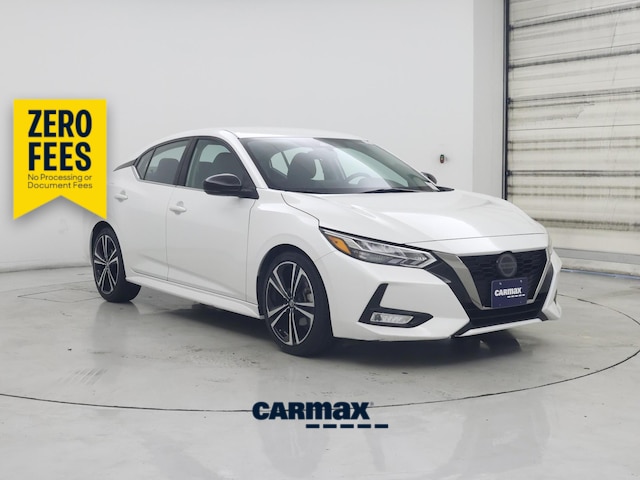 White 2023 Nissan Sentra Sedan Front-Wheel Drive Automatic