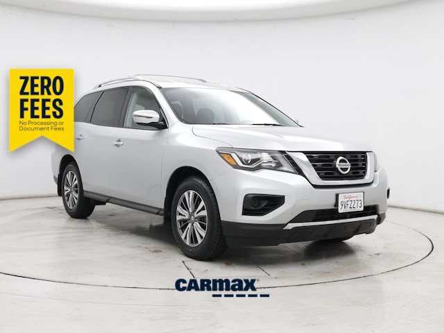 Silver 2020 Nissan Pathfinder SUV / Crossover Front-Wheel Drive Automatic