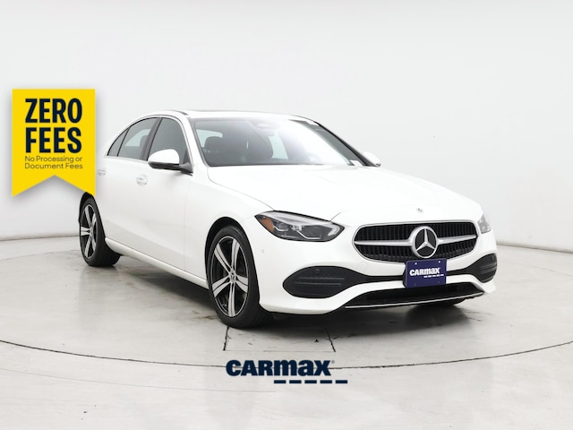 White 2024 Mercedes-Benz C-Class Sedan Rear-Wheel Drive Automatic