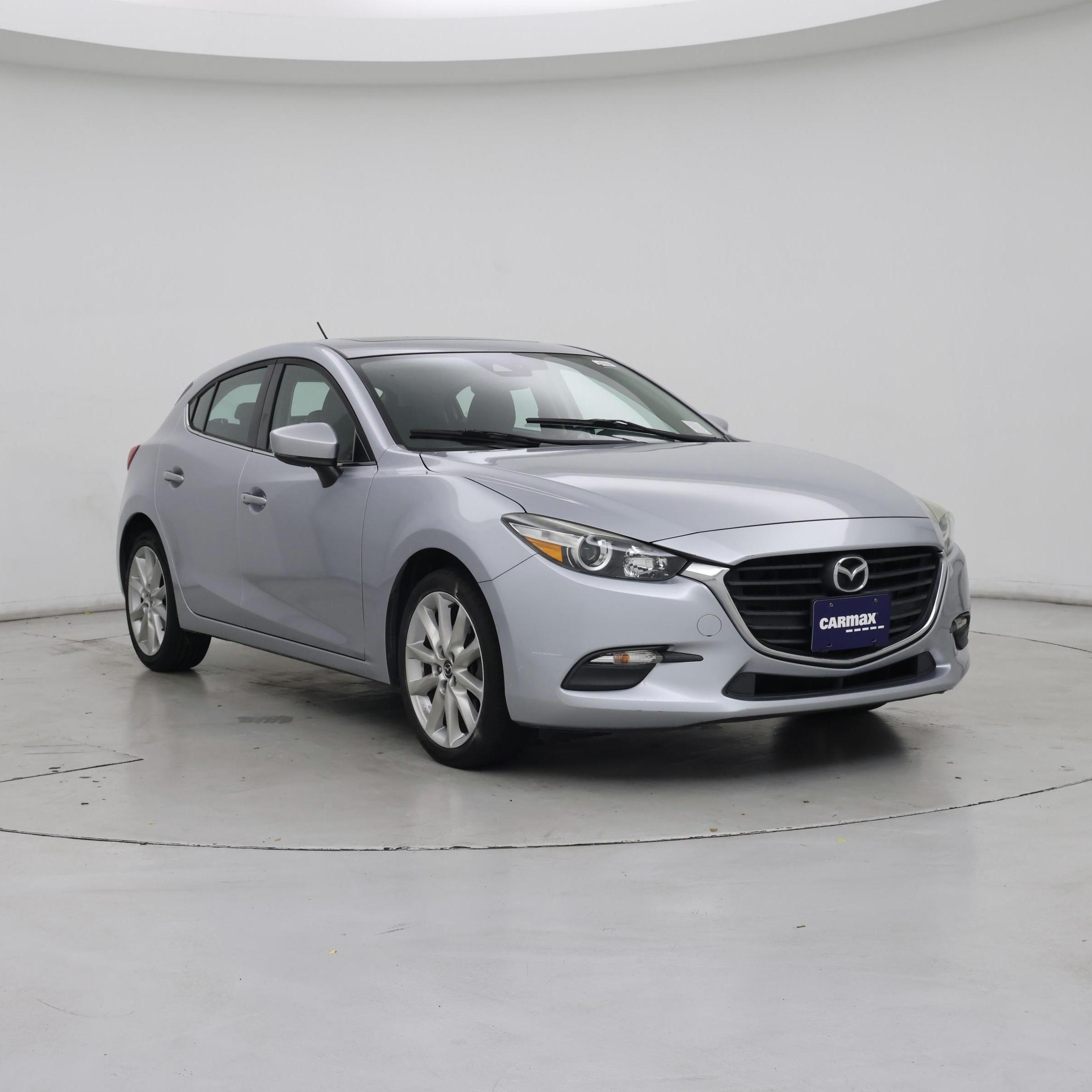Silver 2017 Mazda MAZDA3 Hatchback Front-Wheel Drive Automatic