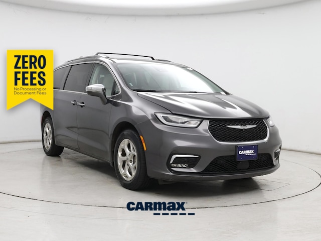 Gray 2021 Chrysler Pacifica Minivan All-Wheel Drive Automatic