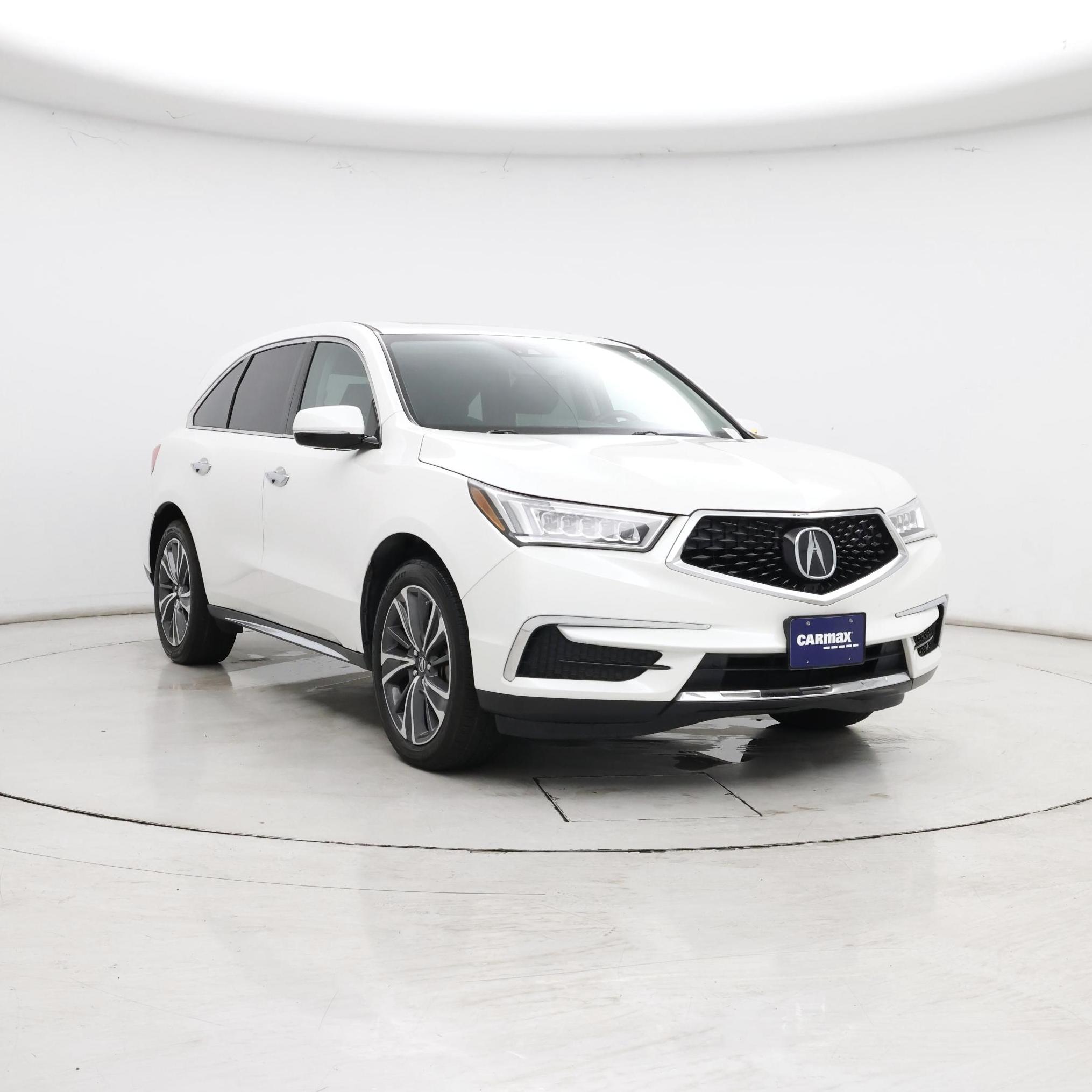 White 2020 Acura MDX SUV / Crossover All-Wheel Drive Automatic