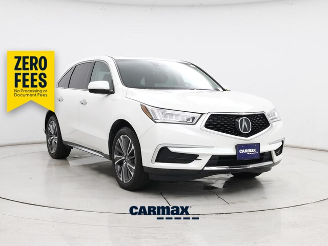 White 2020 Acura MDX SUV / Crossover All-Wheel Drive Automatic