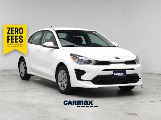 White 2021 Kia Rio Sedan Front-Wheel Drive Automatic
