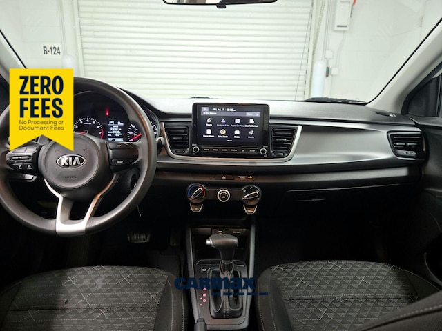 White 2021 Kia Rio Sedan Front-Wheel Drive Automatic
