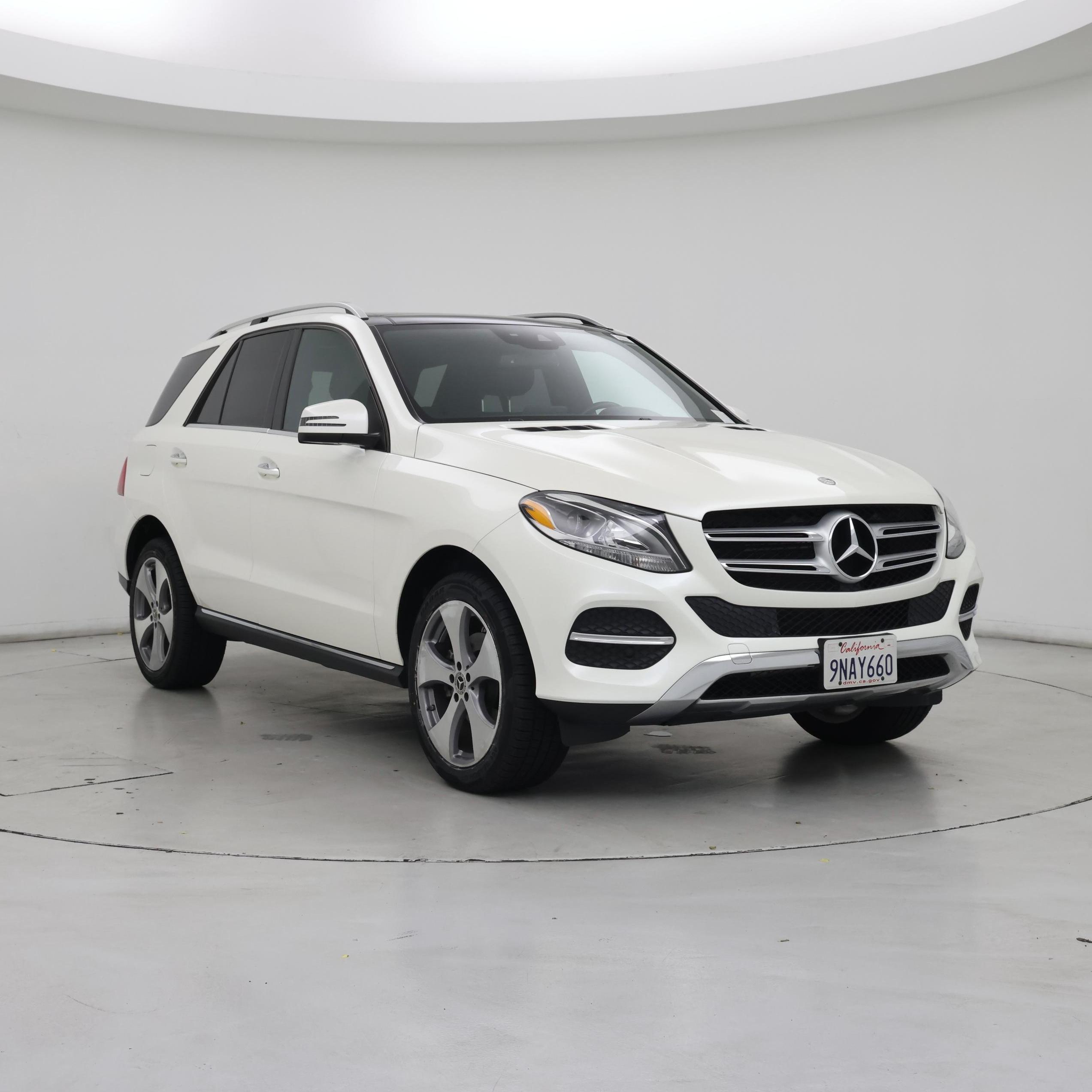 White 2018 Mercedes-Benz GLE SUV / Crossover All-Wheel Drive Automatic