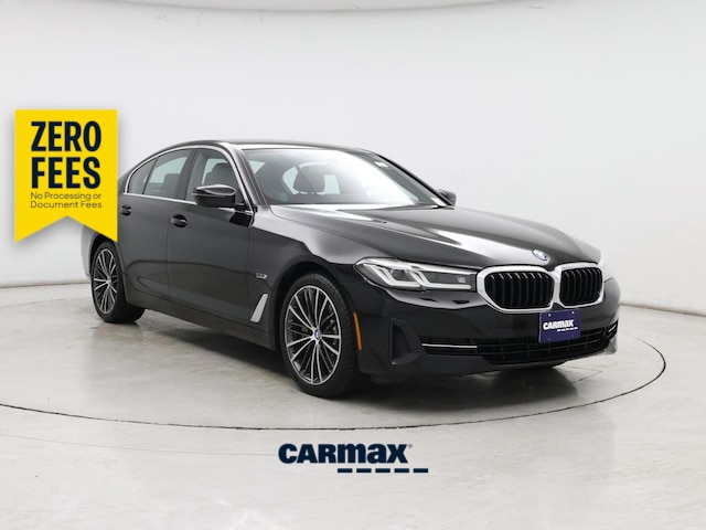 Black 2023 BMW 5 Series Sedan Rear-Wheel Drive Automatic