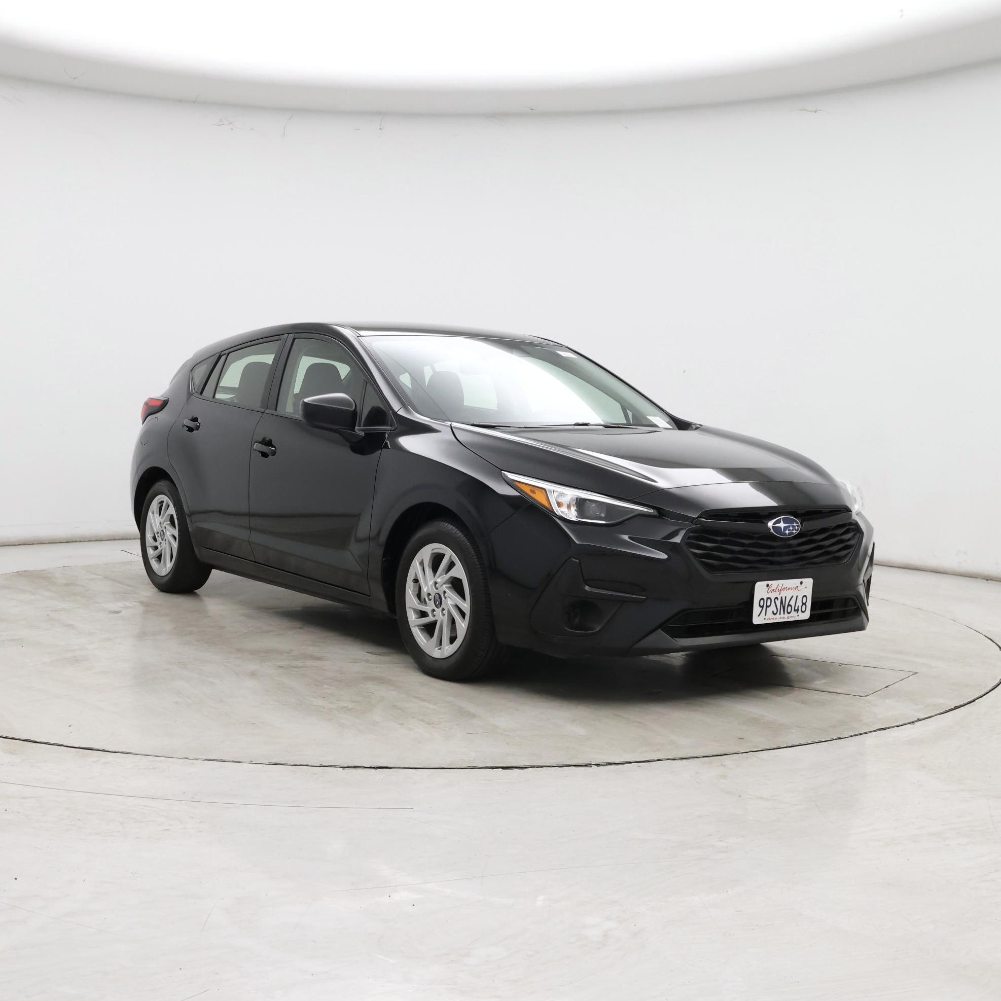 Black 2024 Subaru Impreza Sedan  Automatic
