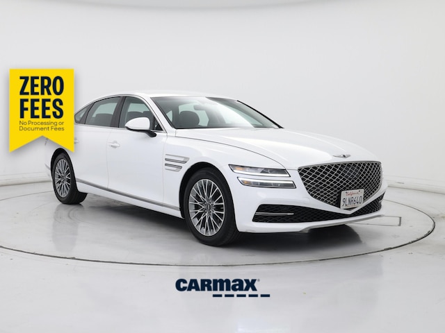 White 2024 Genesis G80 Sedan Automatic