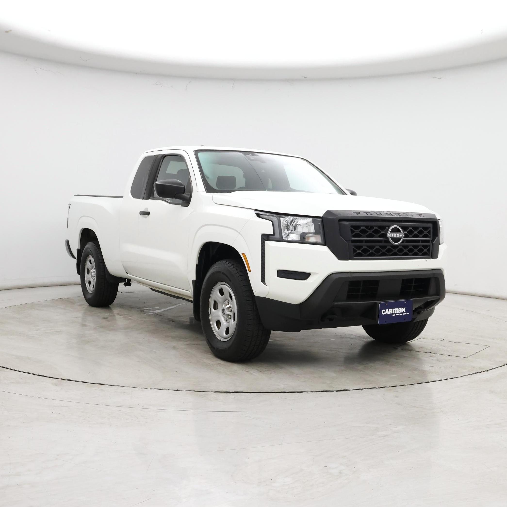 White 2022 Nissan Frontier Pickup Truck Four-Wheel Drive Automatic