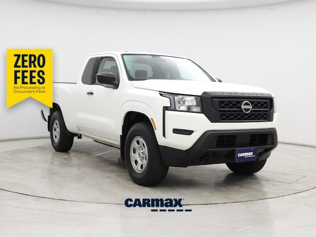 White 2022 Nissan Frontier Pickup Truck Four-Wheel Drive Automatic