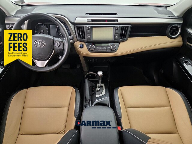 Red 2016 Toyota RAV4 SUV / Crossover Front-Wheel Drive Automatic