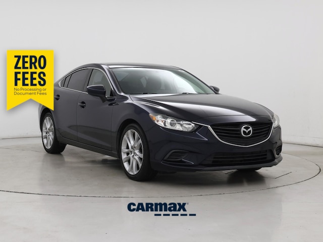 Blue 2016 Mazda MAZDA6 Sedan Front-Wheel Drive Manual