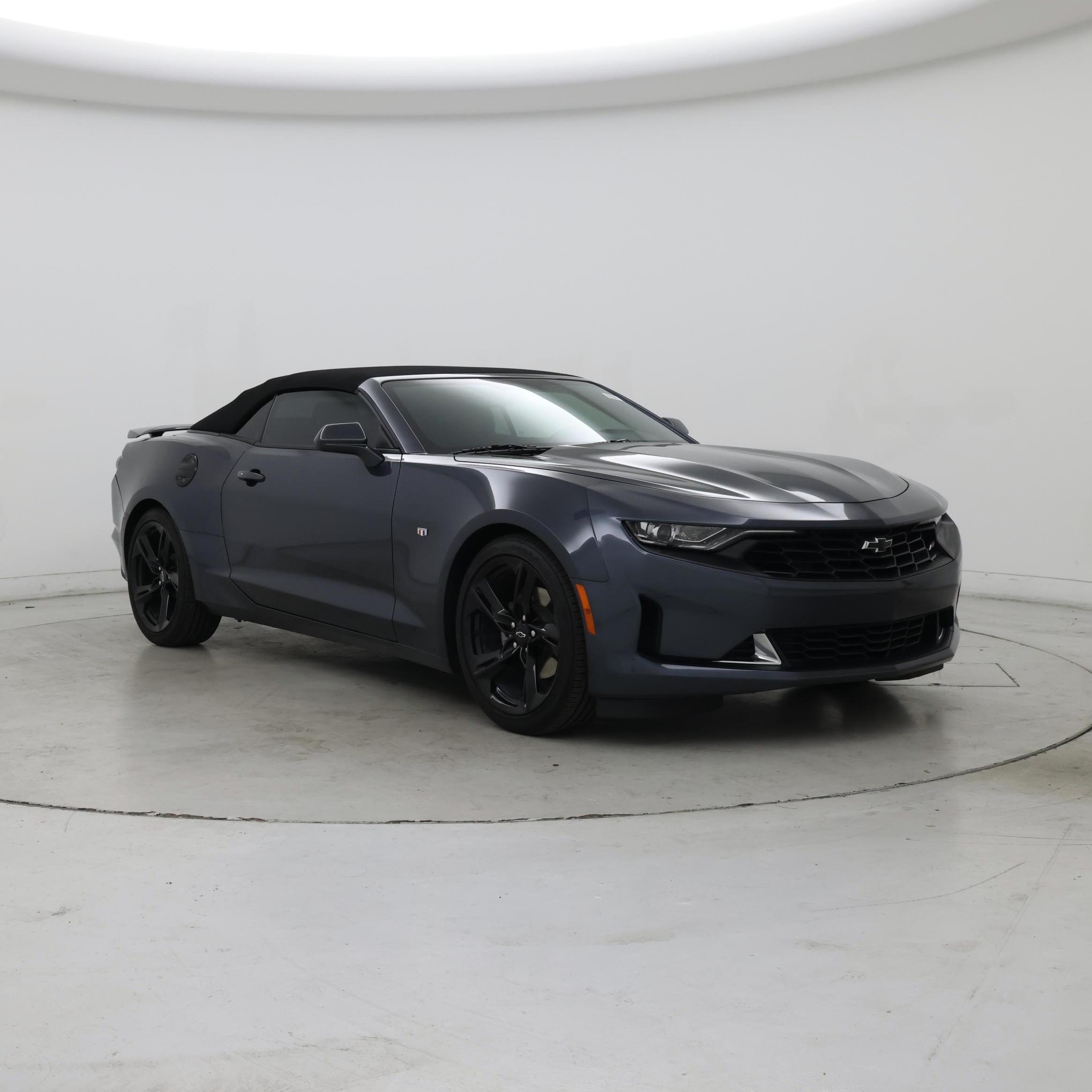 Gray 2022 Chevrolet Camaro Convertible Rear-Wheel Drive Automatic