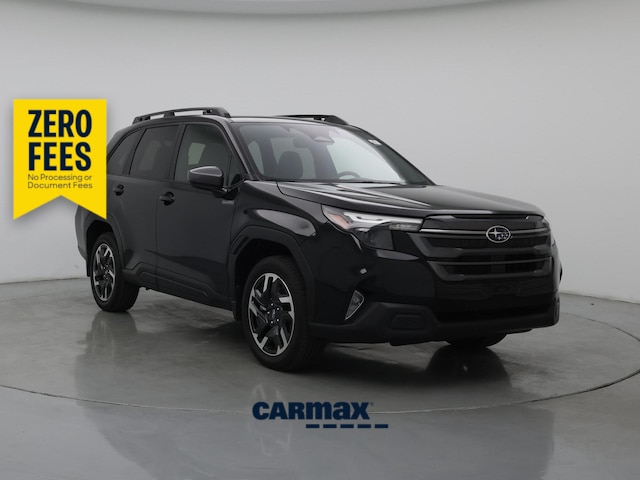 Black 2025 Subaru Forester Hybrid Premium AWD SUV / Crossover All-Wheel Drive Automatic