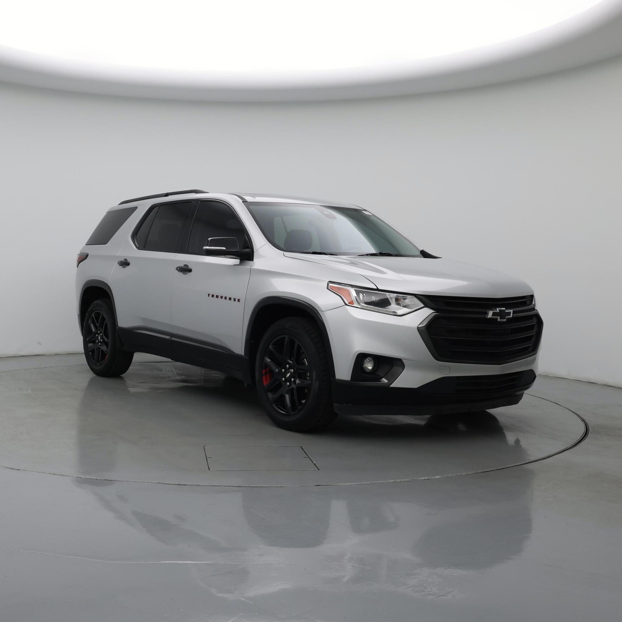 Silver 2019 Chevrolet Traverse SUV / Crossover Four-Wheel Drive Automatic