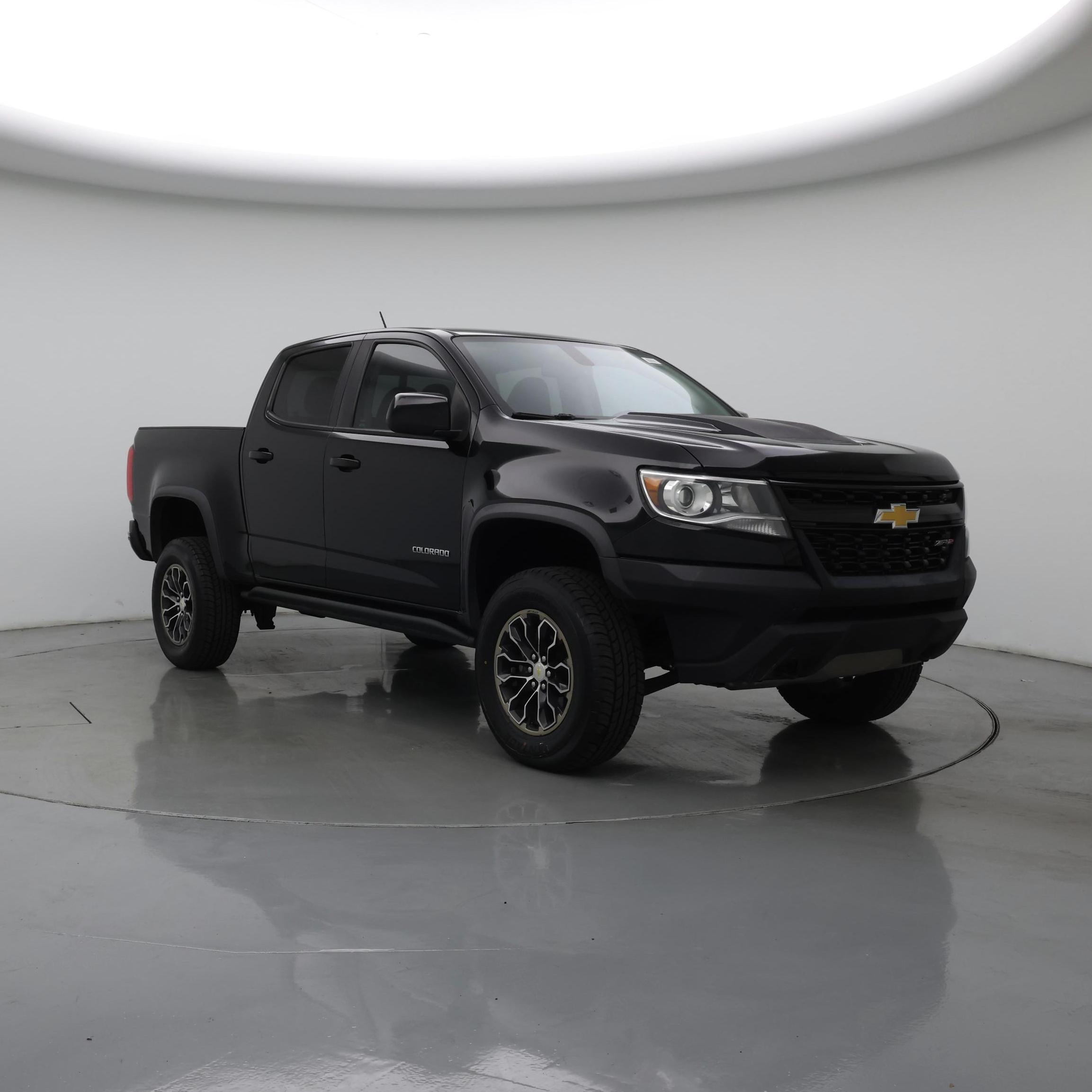 Black 2018 Chevrolet Colorado ZR2 Crew Cab 4WD Pickup Truck Four-Wheel Drive Automatic