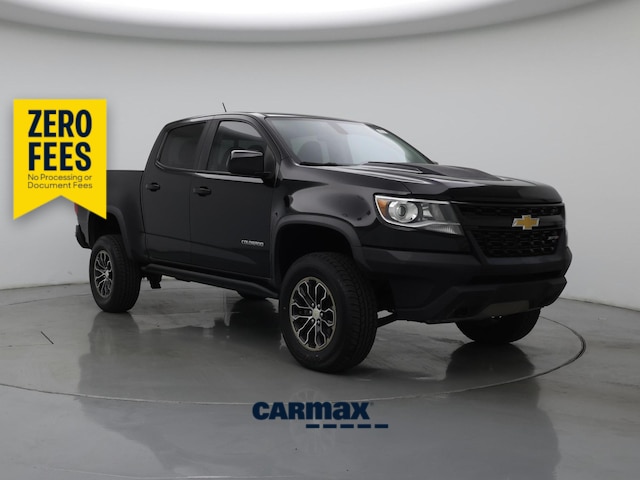 Black 2018 Chevrolet Colorado ZR2 Crew Cab 4WD Pickup Truck Four-Wheel Drive Automatic