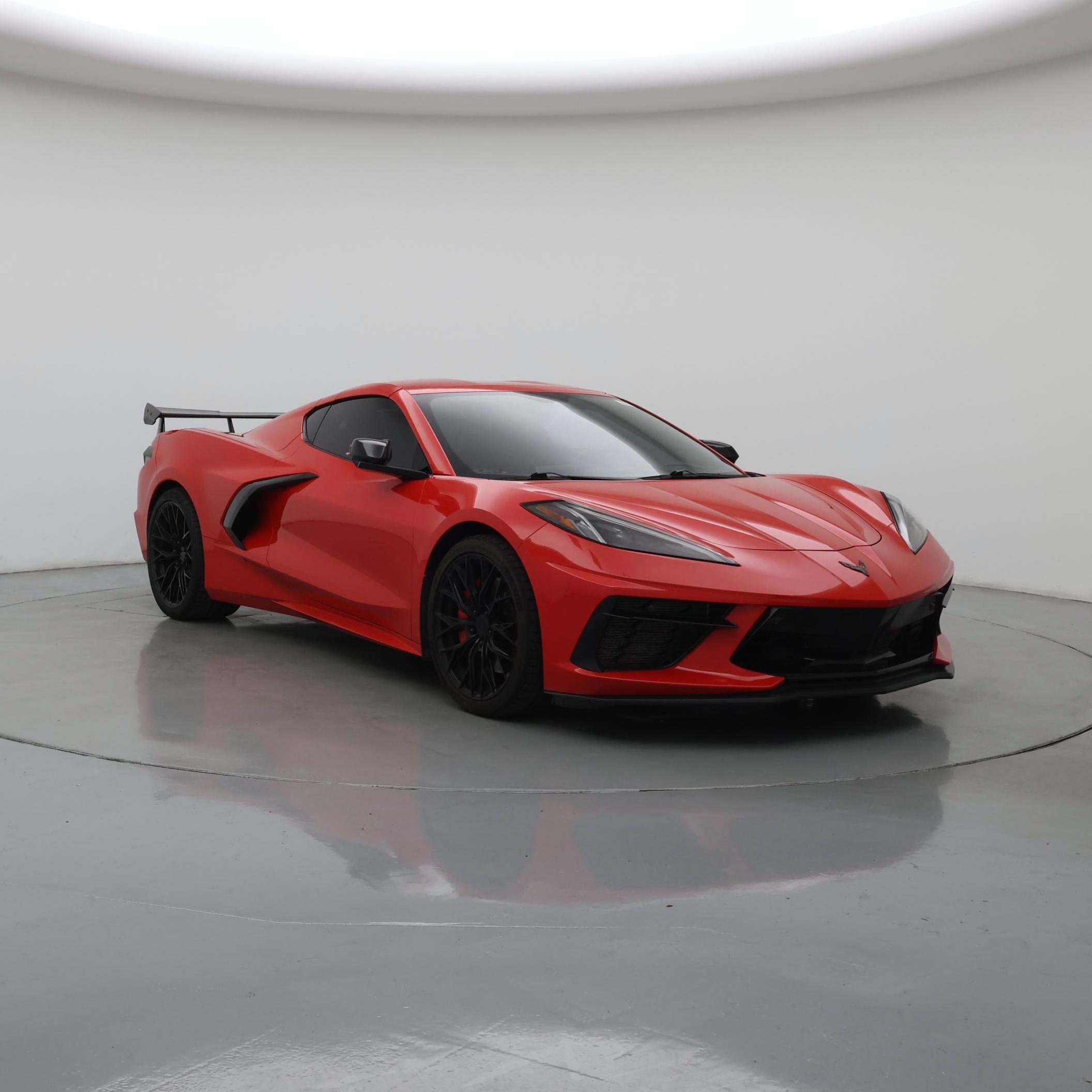 Red 2021 Chevrolet Corvette Stingray 2LT Coupe RWD Coupe Rear-Wheel Drive Automatic