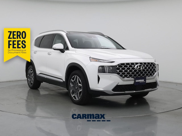 White 2023 Hyundai Santa Fe Hybrid Plug-In Limited AWD SUV / Crossover All-Wheel Drive Automatic