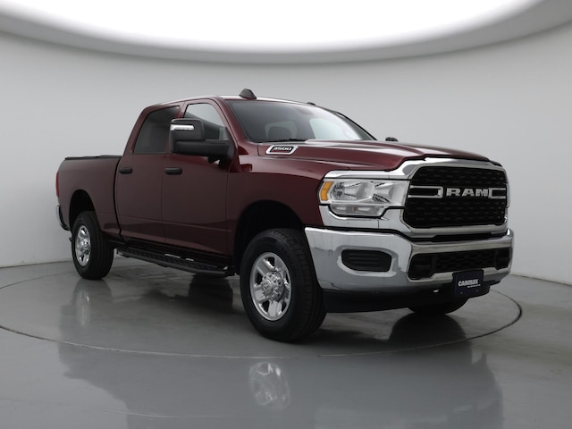 Red 2024 RAM 3500 Tradesman Crew Cab 4WD Pickup Truck Four-Wheel Drive Automatic
