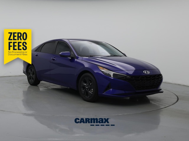 Blue 2023 Hyundai Elantra Sedan Front-Wheel Drive Automatic