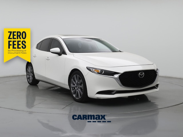 White 2024 Mazda MAZDA3 Sedan Front-Wheel Drive Automatic