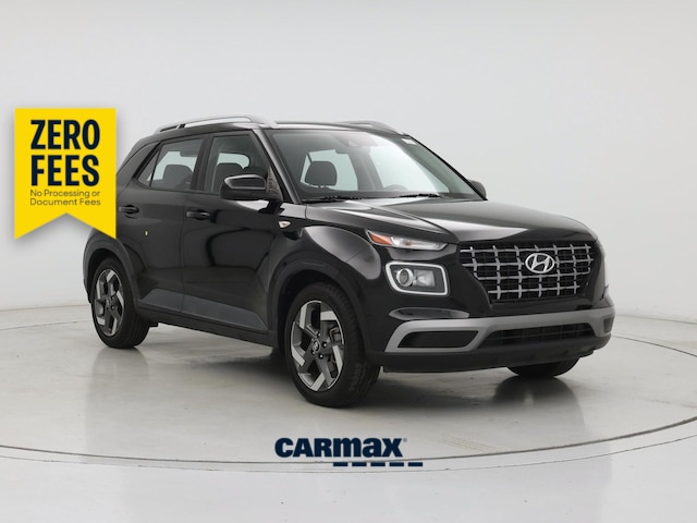 Black 2022 Hyundai Venue SEL FWD SUV / Crossover Front-Wheel Drive Automatic