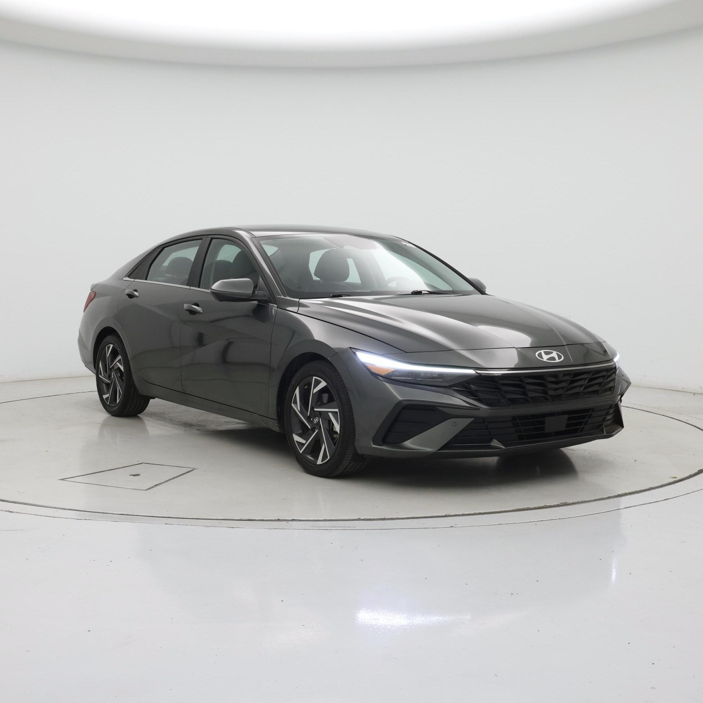 Silver 2024 Hyundai Elantra Limited FWD Sedan Front-Wheel Drive Automatic