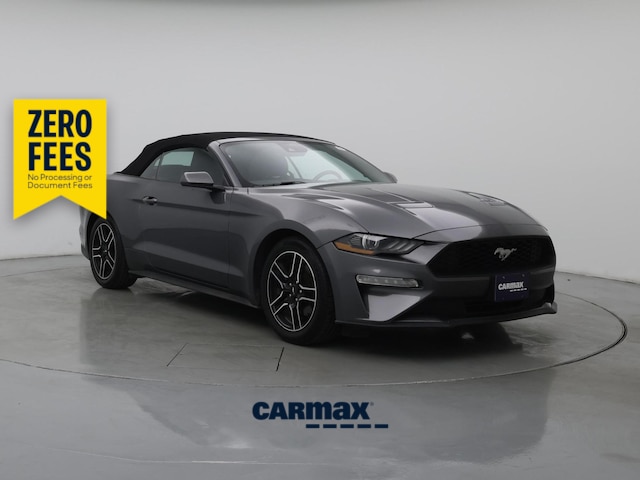 Gray 2023 Ford Mustang Convertible Rear-Wheel Drive Automatic