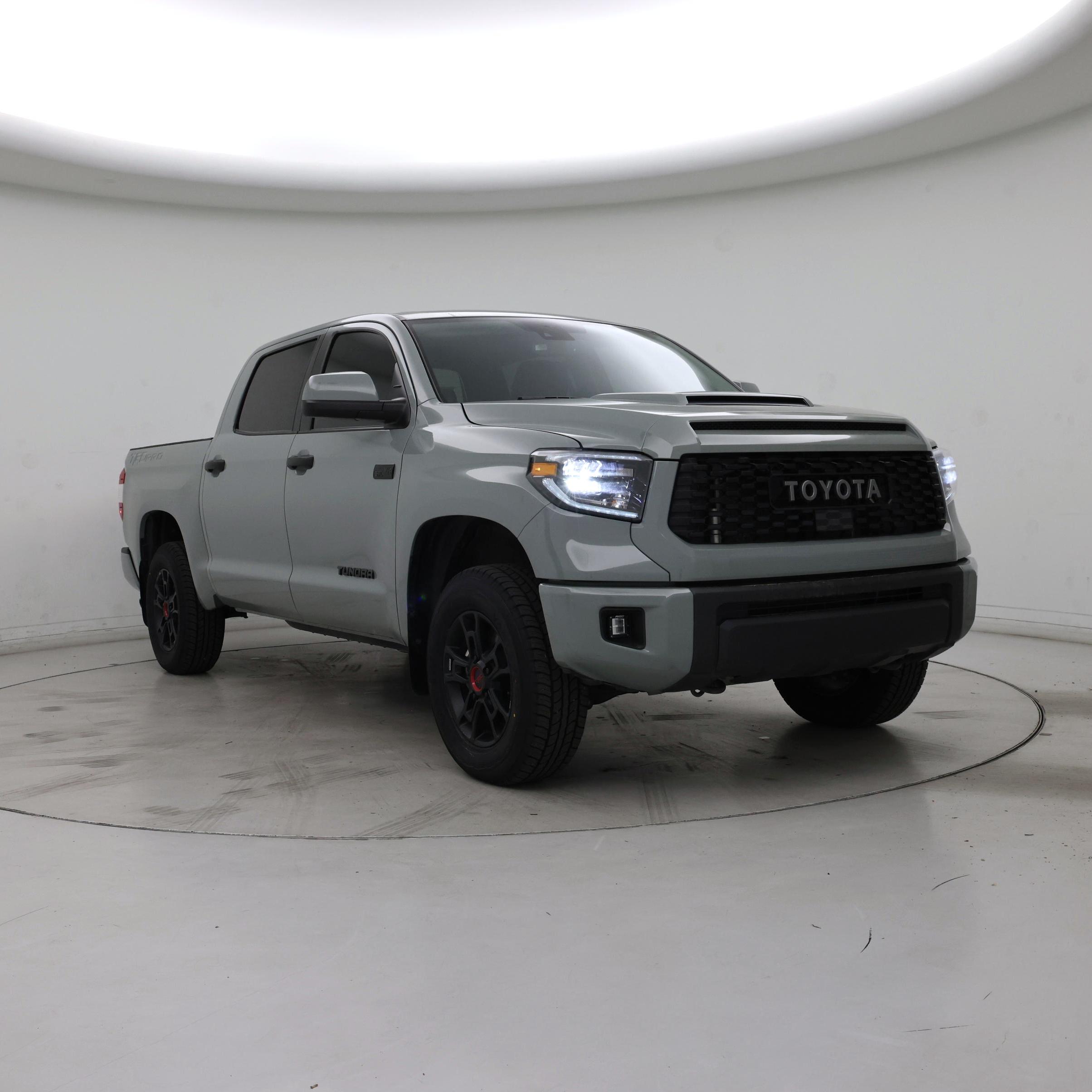 Gray 2021 Toyota Tundra Pickup Truck Four-Wheel Drive Automatic