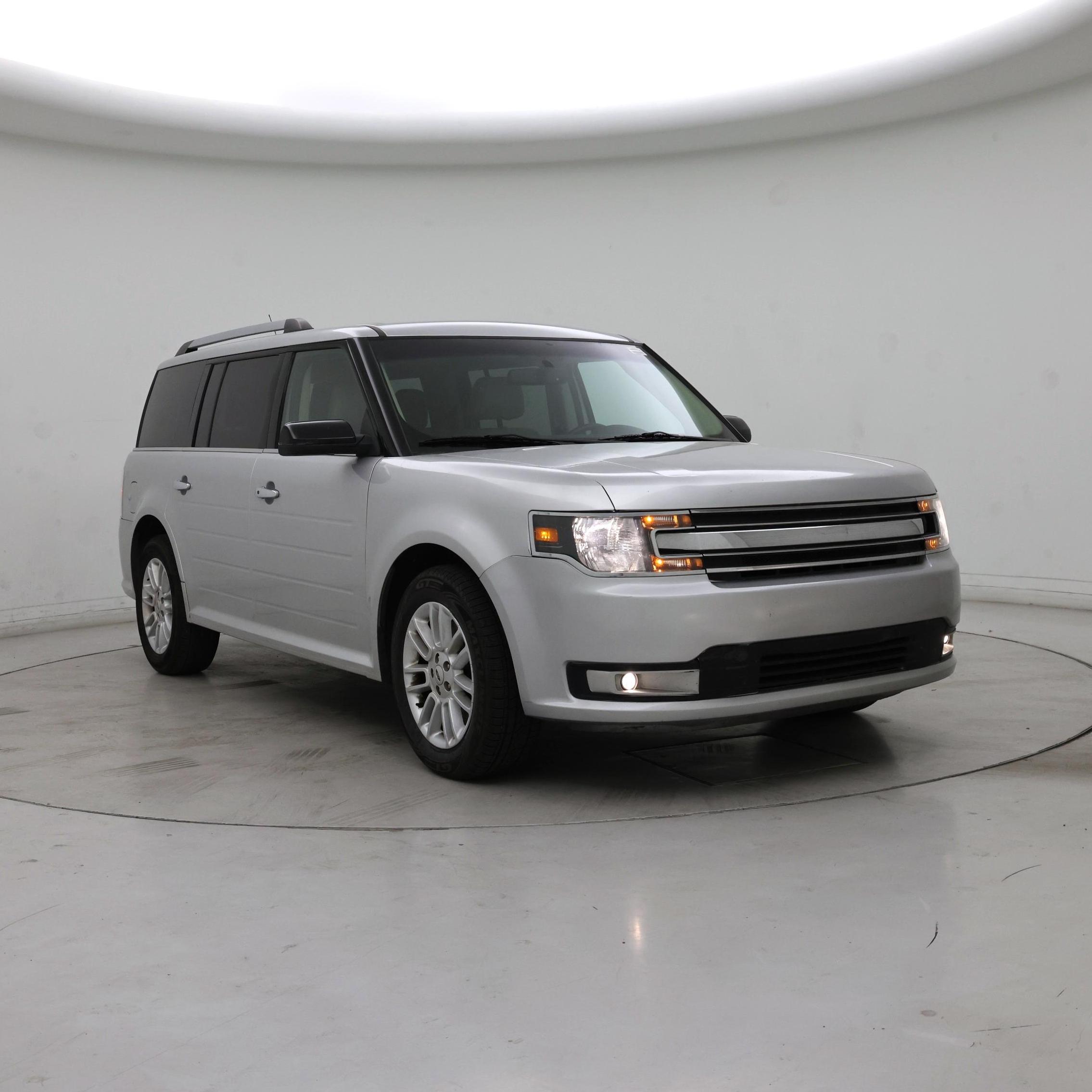 Silver 2018 Ford Flex SEL SUV / Crossover Front-Wheel Drive Automatic