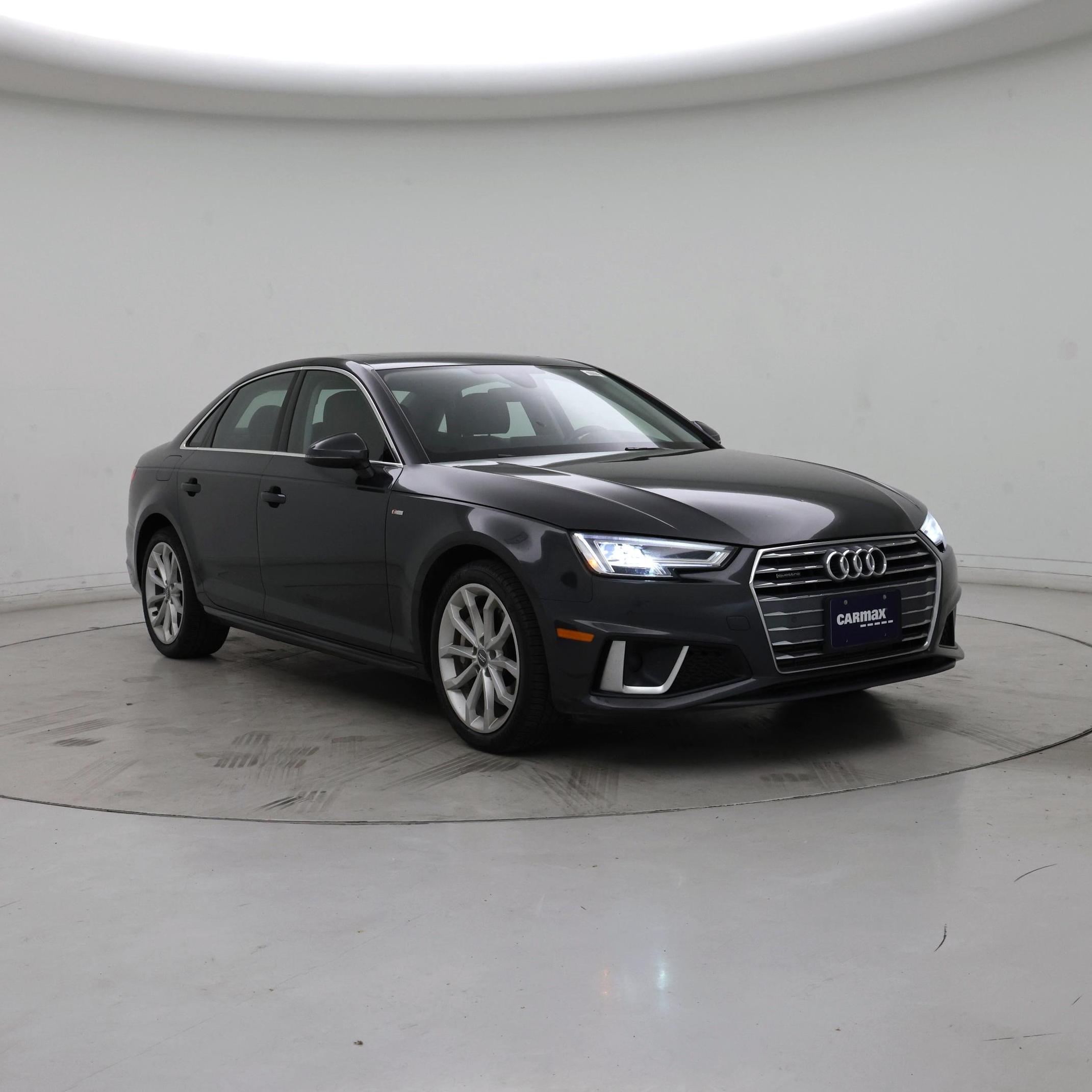 Gray 2019 Audi A4 Sedan All-Wheel Drive Automatic
