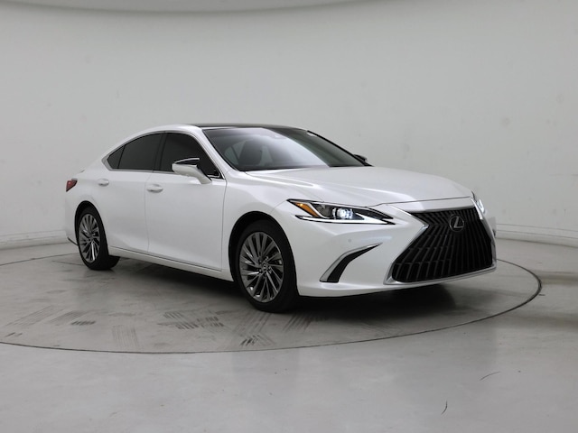 White 2025 Lexus ES 350 Luxury FWD Sedan Front-Wheel Drive Automatic
