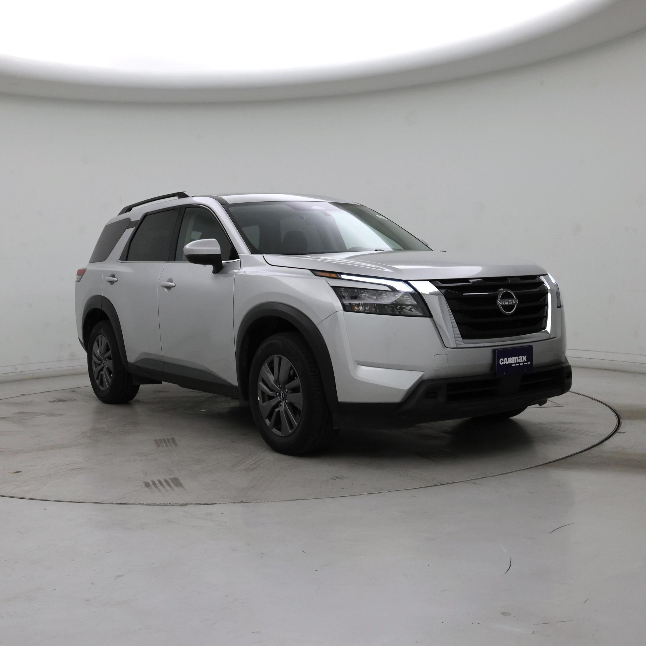 Silver 2025 Nissan Pathfinder SV FWD SUV / Crossover Front-Wheel Drive Automatic