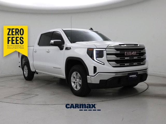White 2023 GMC Sierra 1500 Pickup Truck Four-Wheel Drive Automatic