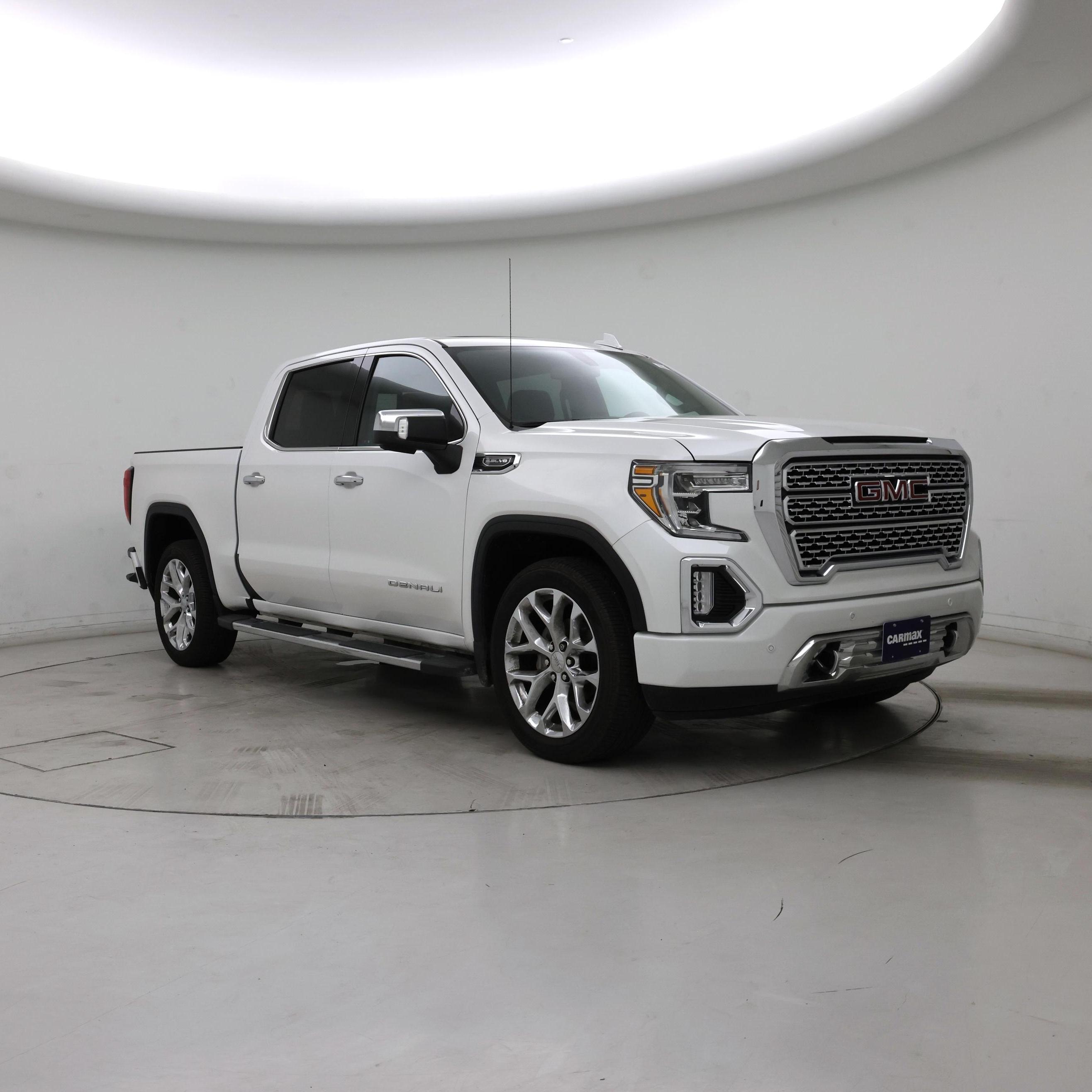 White 2020 GMC Sierra 1500 Pickup Truck Four-Wheel Drive Automatic