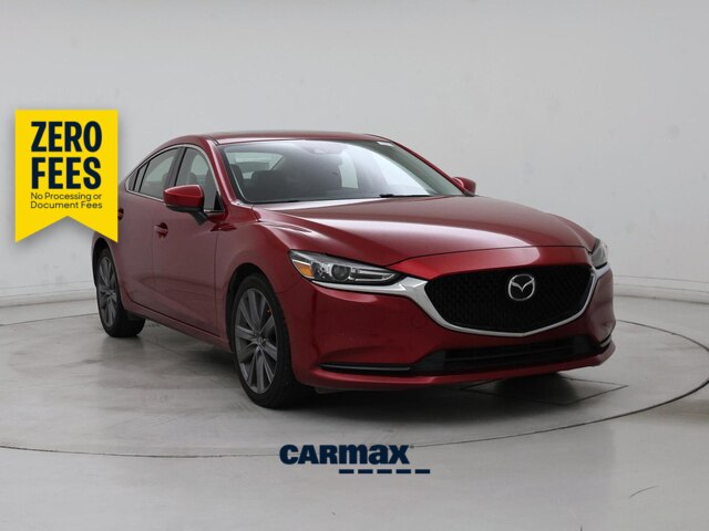 Red 2018 Mazda MAZDA6 Sedan Front-Wheel Drive Automatic