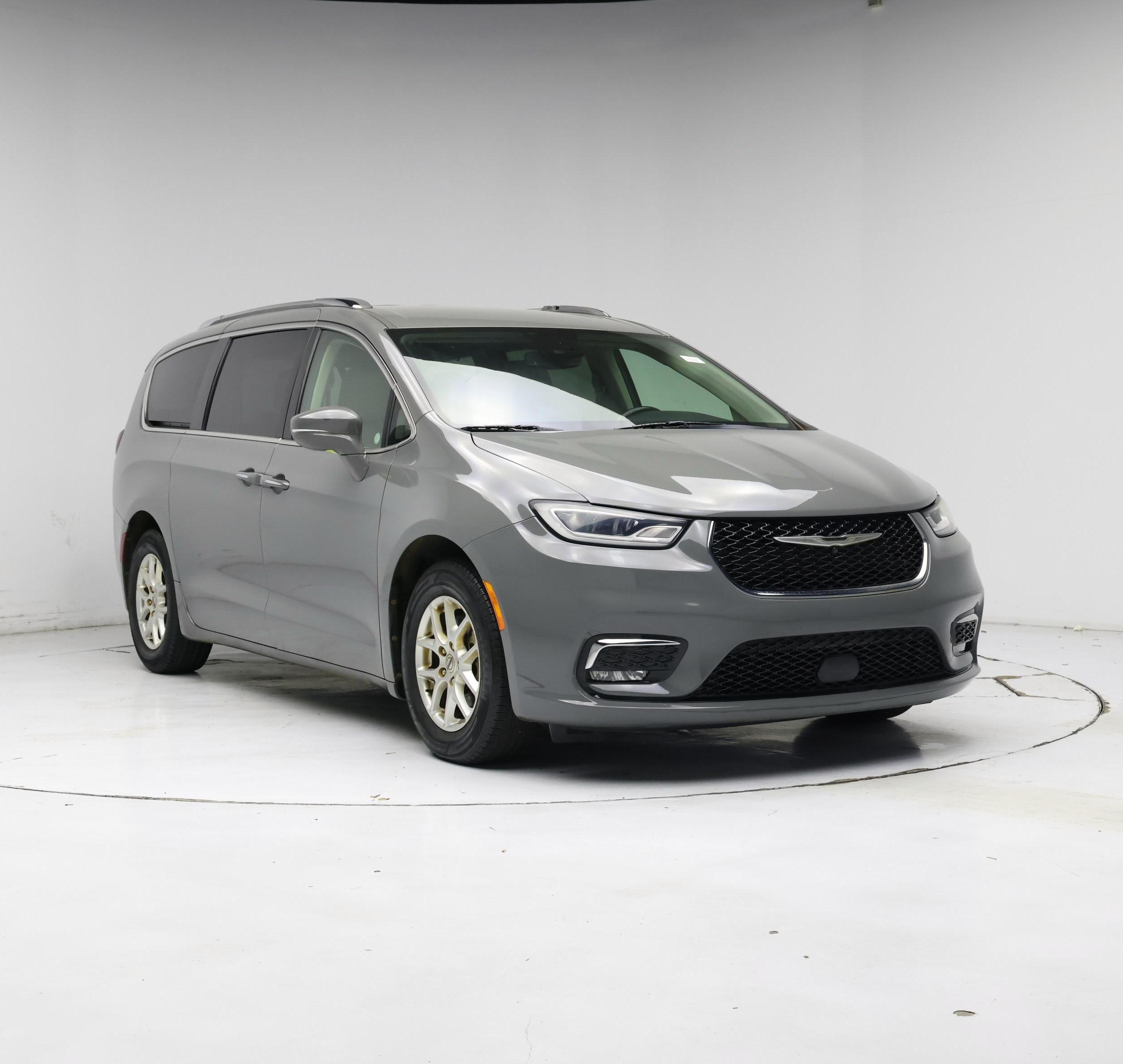 Gray 2021 Chrysler Pacifica Minivan Front-Wheel Drive Automatic