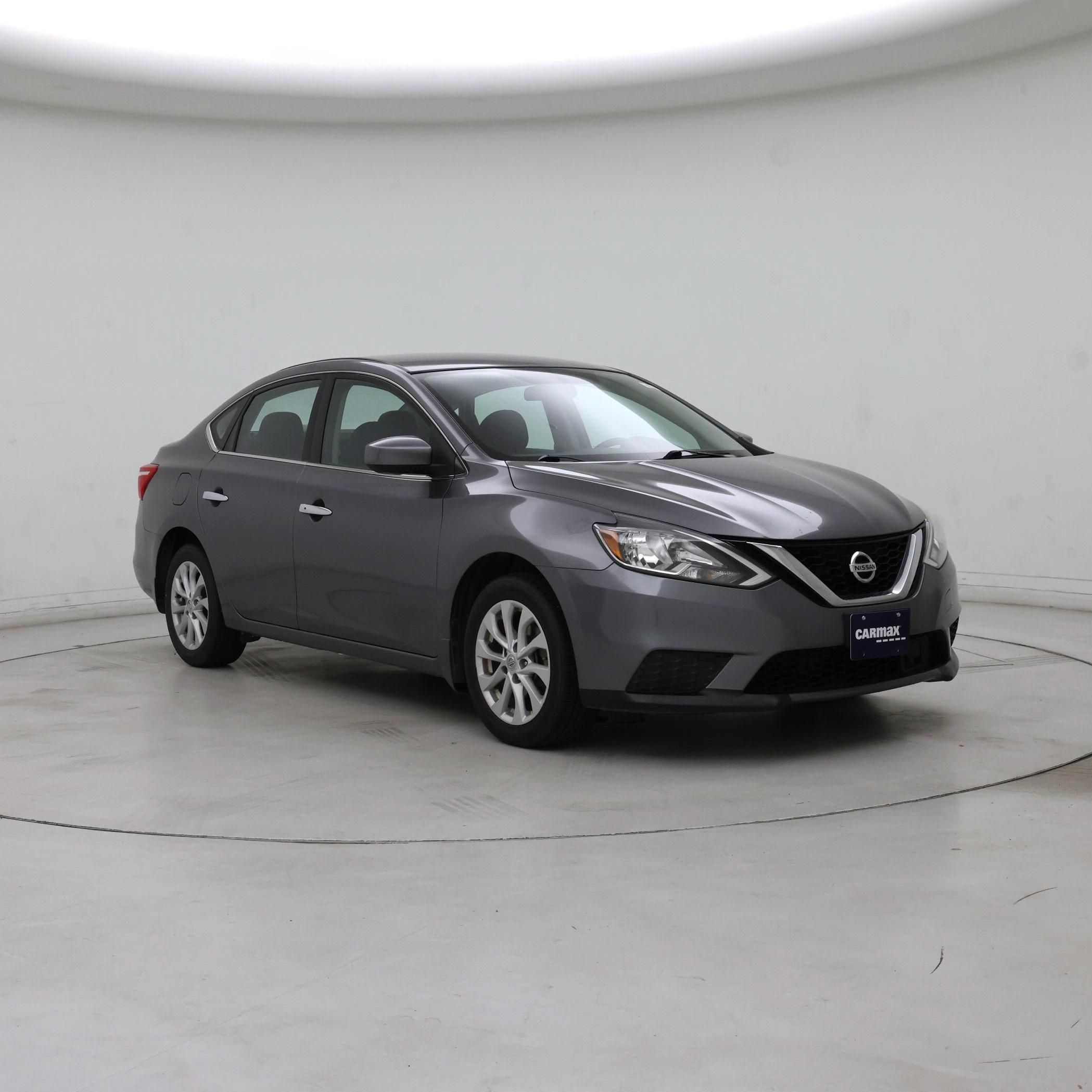 Gray 2019 Nissan Sentra Sedan Front-Wheel Drive Automatic
