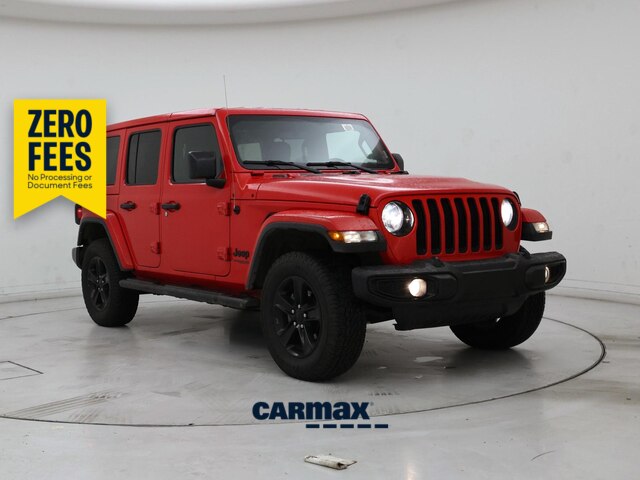 Red 2022 Jeep Wrangler SUV / Crossover Four-Wheel Drive Automatic