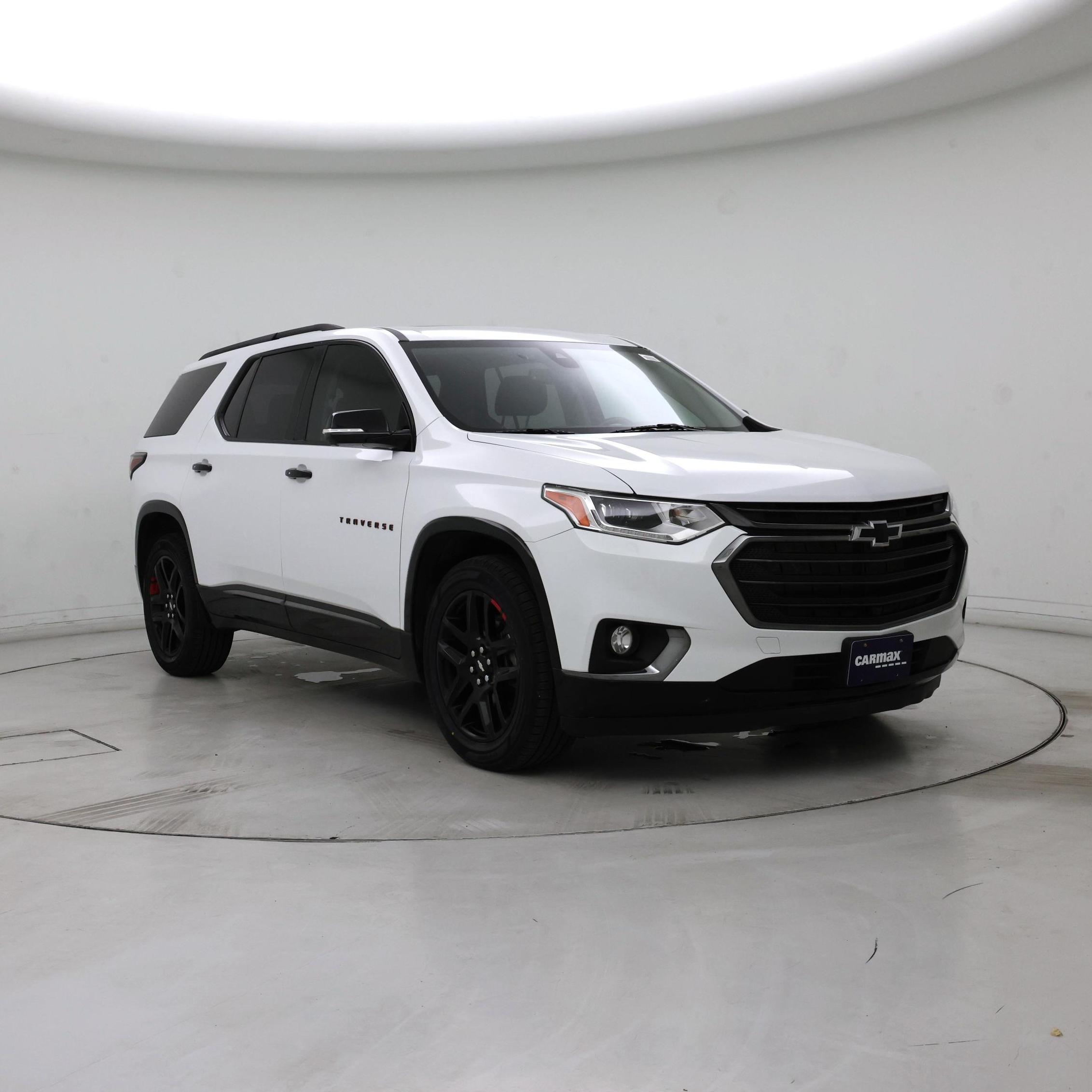 White 2020 Chevrolet Traverse SUV / Crossover Front-Wheel Drive Automatic