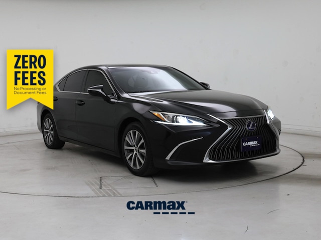 Black 2020 Lexus ES Hybrid Sedan Front-Wheel Drive Automatic
