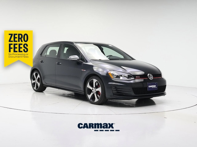 Gray 2016 Volkswagen Golf GTI 2.0T Autobahn 4-Door FWD with Performance Package Hatchback Front-Wheel Drive Automatic
